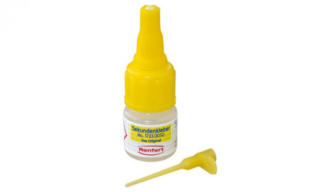 Renfert secondelijm wit 6x5gr.