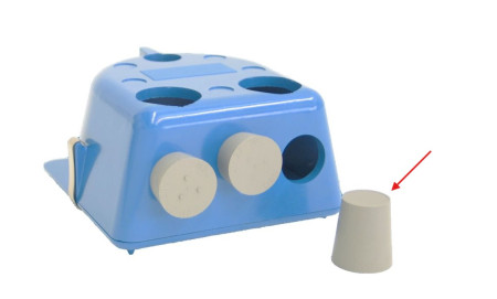 Megadental Inzetrubber voor Gietcuvet 3st.