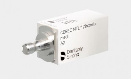 Dentsply Sirona CEREC MTL Zirconium Medi 2 st. 