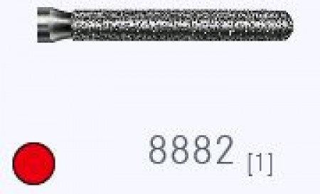 Komet diamanboor 8882 (fijn) 014, FG (schacht 314) 5st