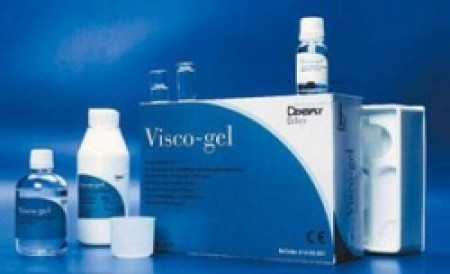 Dentsply Viscogel verp &agrave; 120 g poeder, 90 ml vloeistof, 15 ml isolatiemateriaal