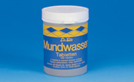 Dr. Tells mondwater tabletten pot 1000st