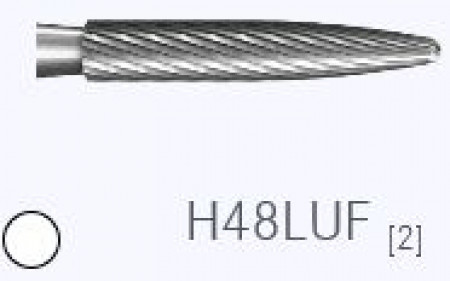 Komet hardmetaal finierboor H48LUF 012, FG (schacht 314) 5st