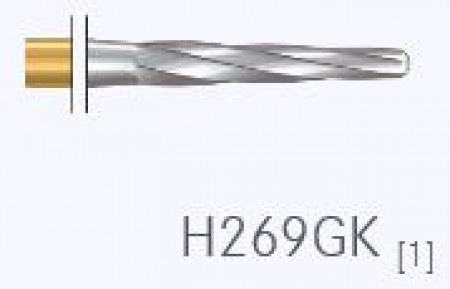 Komet hardmetaalboor H269GK 016, FG (schacht 314) 5st