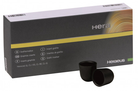 Heraeus Kulzer Grafiet smeltkroezen en inzetten