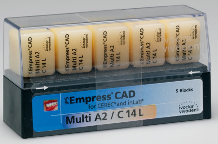 Ivoclar IPS Empress CAD CEREC/inLab Multi C14L 5 st.
