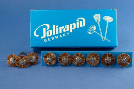 Polirapid Polijstschijfje O/G Flanel 129-21mm 6st.