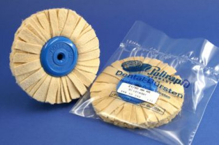 Borstel wildleer 21/90mm in stroken dikte 12mm