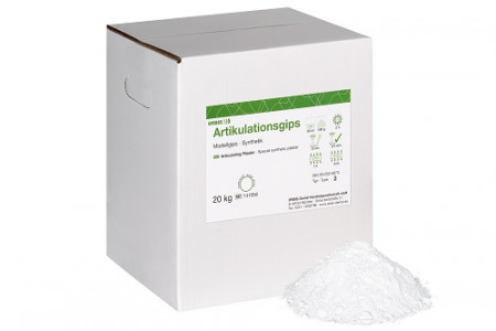 Orbis Articulatorgips S superwit, doos 20 kg, Klasse 2