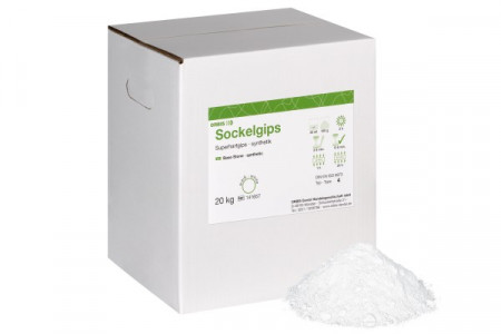 Orbis Sokkelgips S wit, 20 kg, Klasse 4