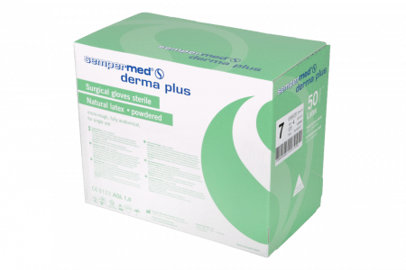 Sempermed Derma Plus Latex Handschoenen steriel (50 paar)