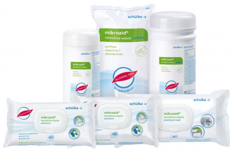 Schülke+ mikrozid sensitive Wipes 200 st.