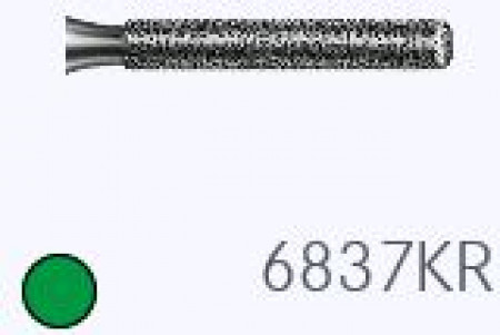 Komet diamantboor 6837KR (grof), FG (schacht 314) 5st