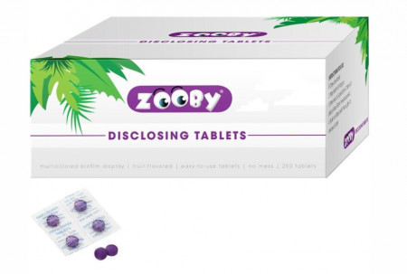 Young Zooby Dual Detect Disclosing Tablets 250 st.