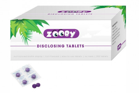 Young Zooby Dual Detect Disclosing Tablets 250 st.