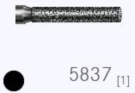 Komet diamantboor 5837 (super grof) 014, FG (schacht 314) 5st