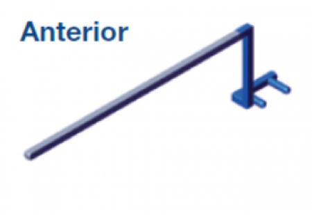 Durr rontgen indicatorarm blauw anterior 1st