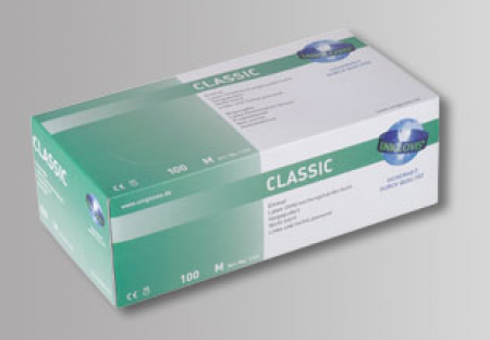 Unigloves latex handschoenen Classic, gepoederd, non-steriel