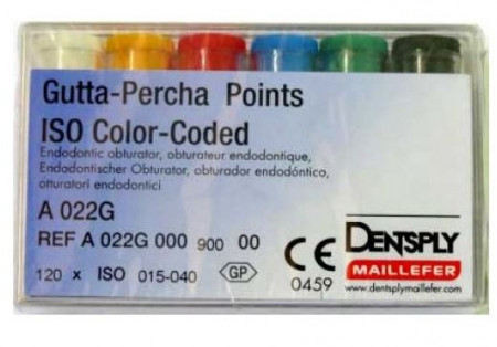 Gutta Percha Points Color Coded & Tapered .02