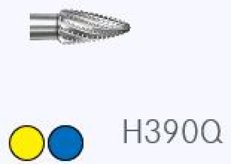 Komet hardmetaalfinier H390Q 018, FG (schacht 314) 5st