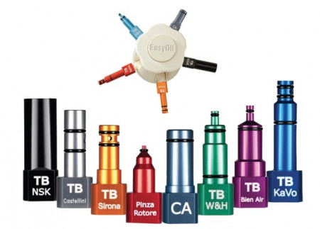 Silver EasyOil adapters