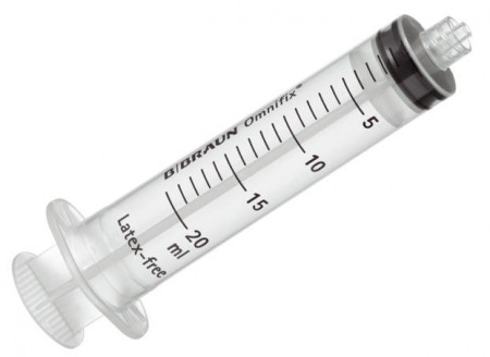 Omnifix luer lock spuit 20ml 4617207 100st