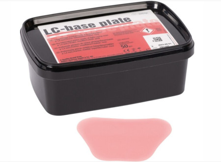 Muller LC Base Plaat Onderkaak Rose 50 st.
