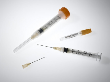 Monoject Endodontic spuitjes + naald 3ml, 27x1.25, 27g, 100 st.