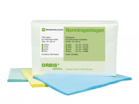 Orbis tray filterpapier 250st