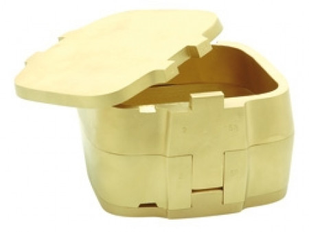 Orbis messing cuvet 72x84x50 mm