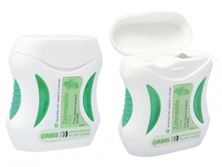 Orbis flossdraad gewaxed mint 50m st