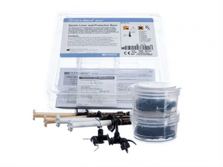Ultradent ultra-blend plus kit ( 2 x dentin, 2 x opaak wit, 20 black micro en 20 black mini tips)