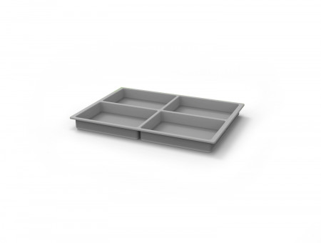 dental art lade inzet 4 vaks laag x23a