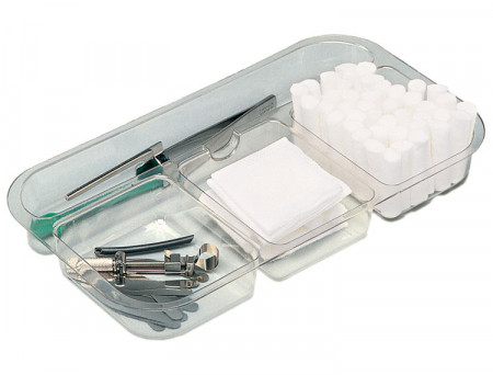 Zirc Slide Tray Divided voor Tubs