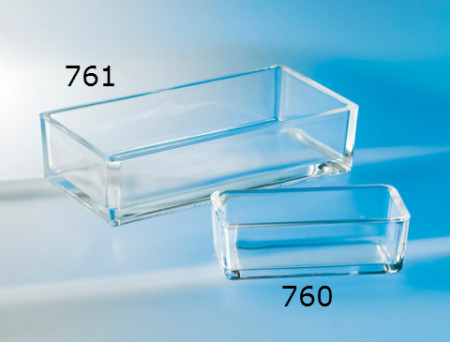 Crystal Glass Instrument Tray 200x100x50mm, autoclaveerbaar (nr. 761)