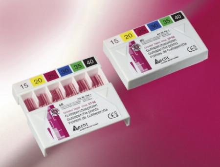 Becht Guttapercha Points roze