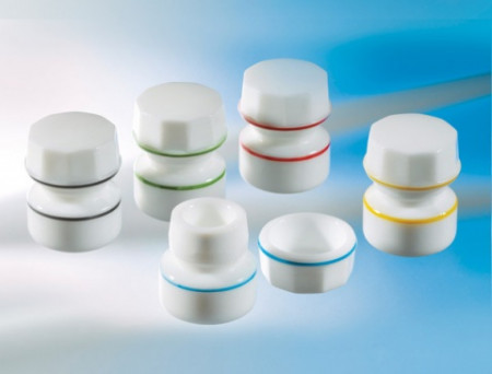 Kappenglaasjes Simplex opaalglas, steriliseerbaar
