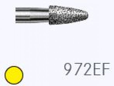 Komet diamantboor 972EF (extra fijn) 020, FG (schacht 314) 5st