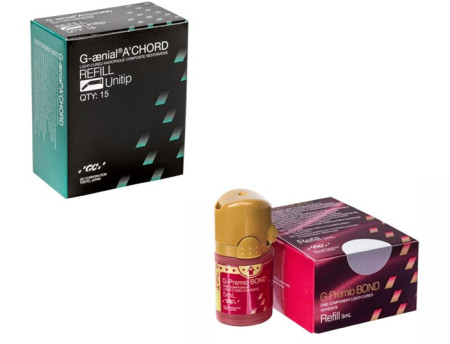 5x GC G-aenial A-CHORD Unitips + 1x GRATIS G-Premio BOND Flesje 5 ml