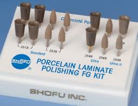 Shofu pors/Laminate polishing kit fg 0318