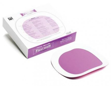 Hygenic Framed Flexi Dam non-latex violet 20st