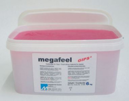Megadental Megafeel gips roze 6kg