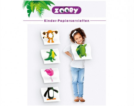 Young Zooby Patiëntenservetten 100 st.