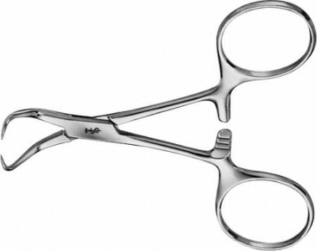 Aesculap doekklem Backhaus 90mm BF431