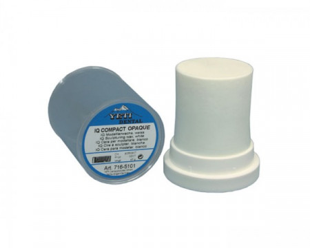 Yeti IQ Modeleer Wax Opaque wit 45gr