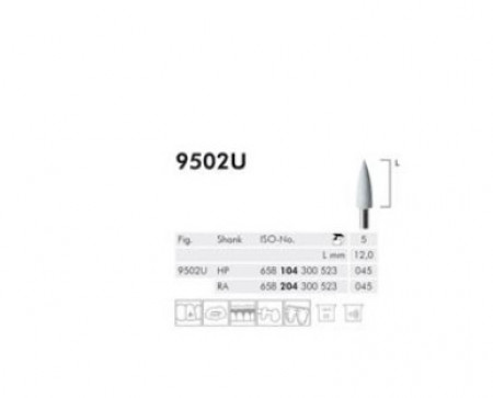 meis rubber 9502u 104 045  wit 5st