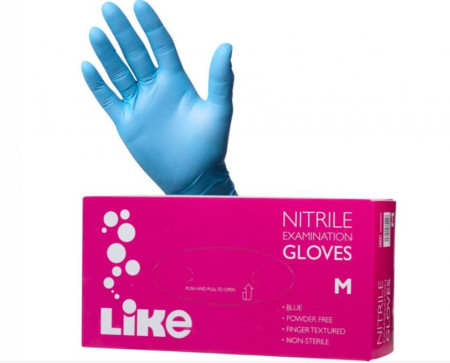 Like Handschoenen Nitril blauw 200 st.