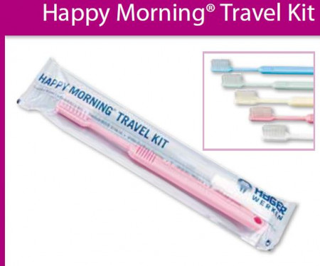 Happy Morning, Travel Kit verp. &agrave; 50 st.