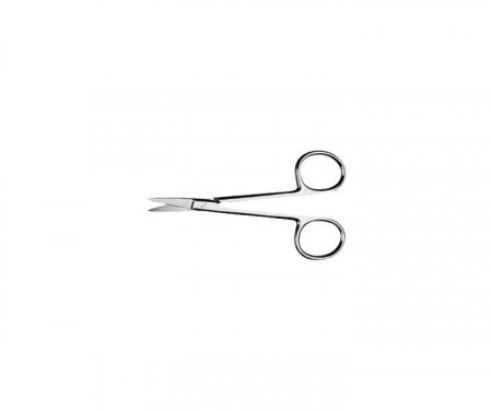 Orbis tandvleesschaar rvs gebogen 11 cm