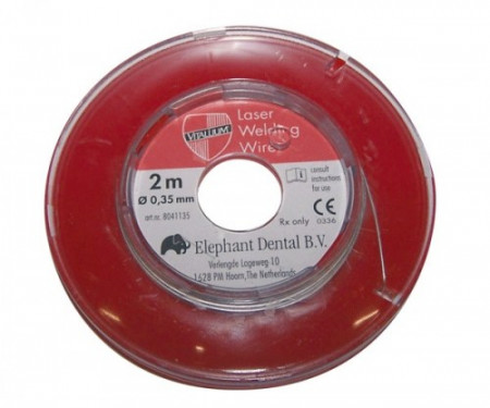 Vitallium laserdraad 0,35mm rol